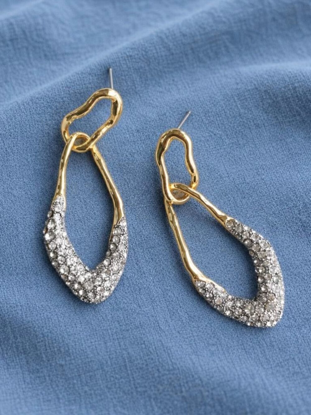 Alexis Bittar Solanales Double Link Dangle Earrings